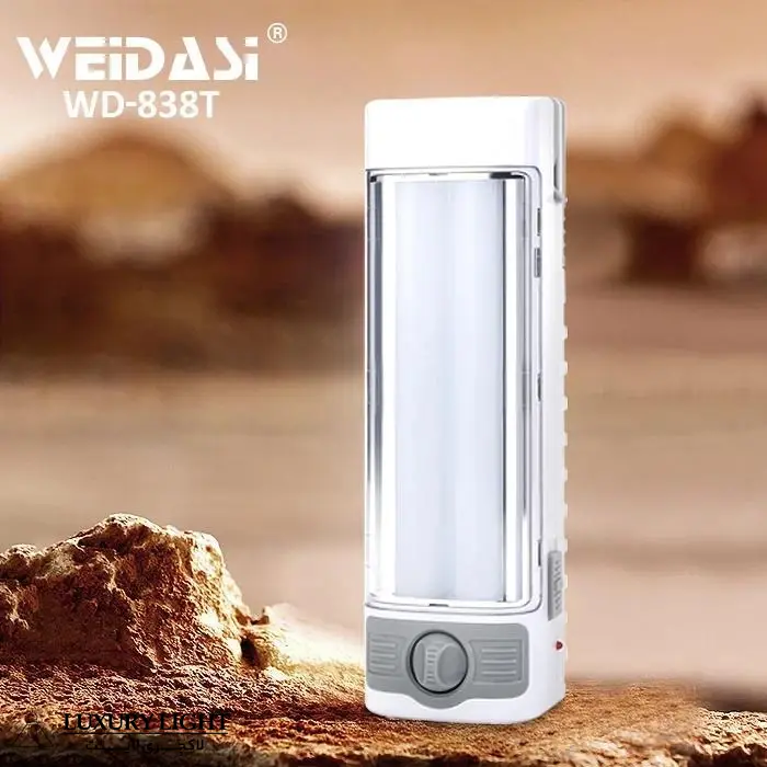چراغ اضطراری شارژی ویداسی مدل WD-838T