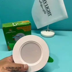 پنل توکار سقفی 9 وات LED پارس شعاع توس مدل گلاریس