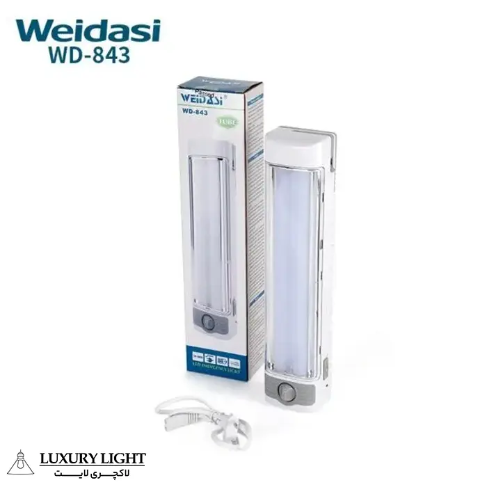 چراغ اضطراری شارژی ویداسی مدل WD-843