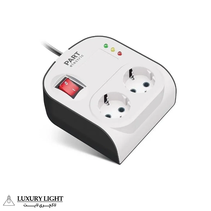 محافظ برق یخچال 2 خانه کابل 3 متری پارت الکتریک 8789