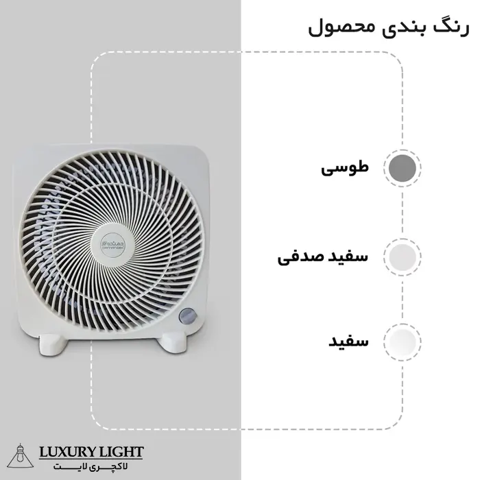 پنکه رومیزی دمنده مدل FTF-25H2S