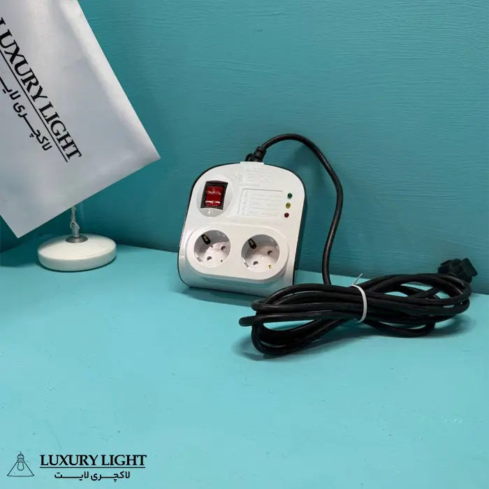 محافظ برق یخچال 2 خانه کابل 3 متری پارت الکتریک 8789