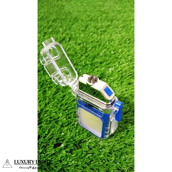 فندک پلاسمایی و چراغ قوه کمپ برند 360 (C-7344)
